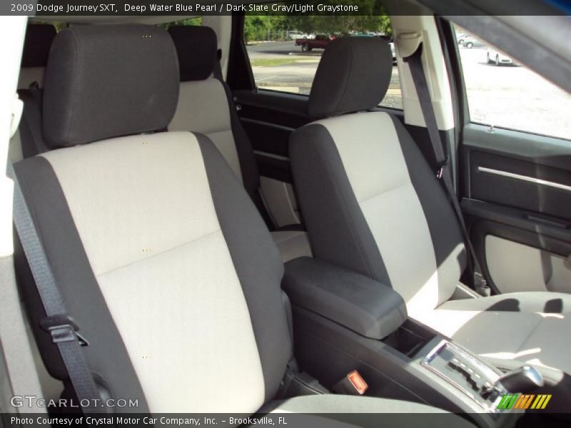 Deep Water Blue Pearl / Dark Slate Gray/Light Graystone 2009 Dodge Journey SXT