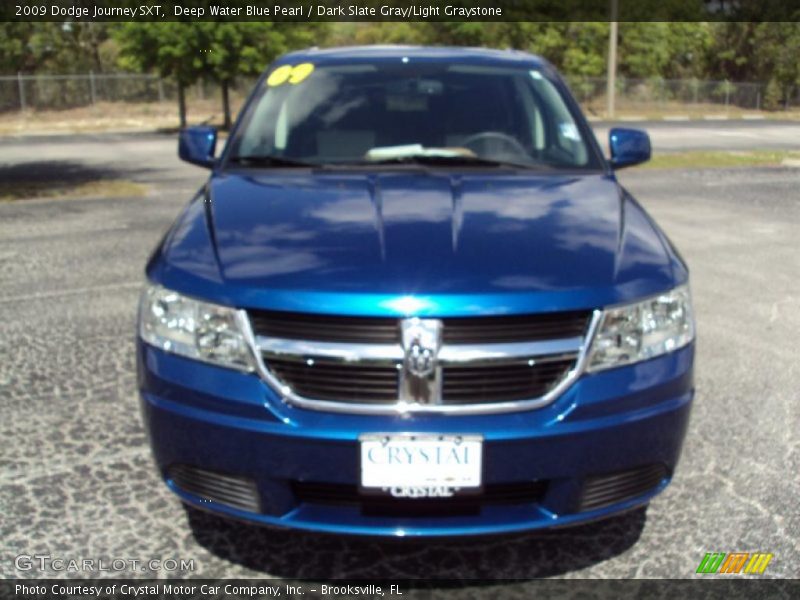 Deep Water Blue Pearl / Dark Slate Gray/Light Graystone 2009 Dodge Journey SXT