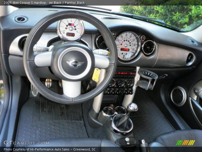Jet Black / Panther Black 2005 Mini Cooper S Hardtop