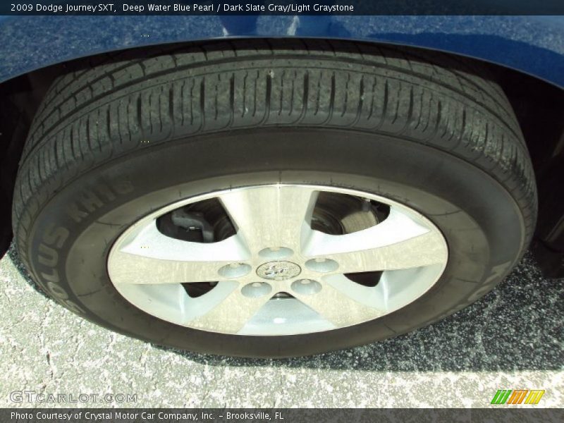 Deep Water Blue Pearl / Dark Slate Gray/Light Graystone 2009 Dodge Journey SXT