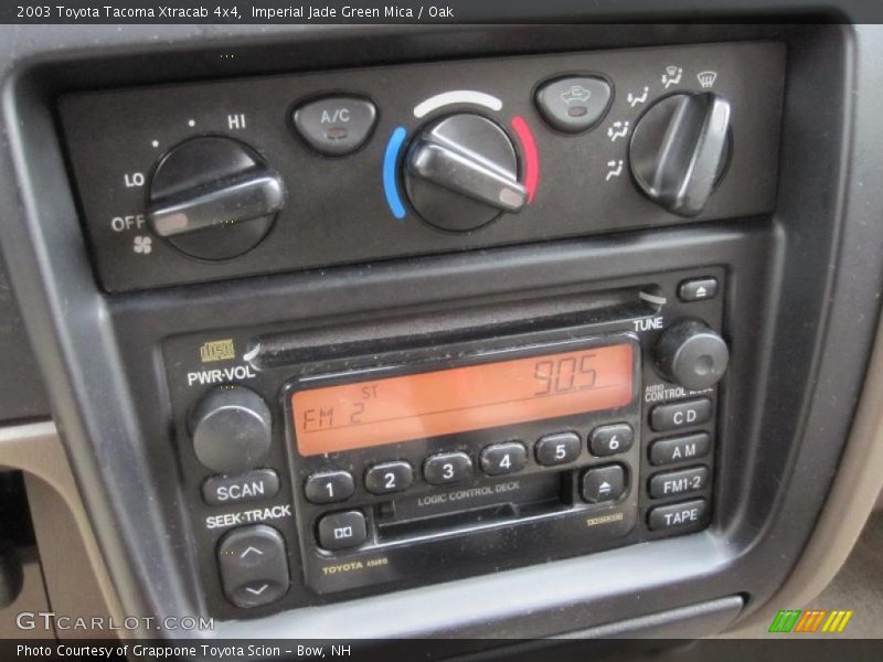 Imperial Jade Green Mica / Oak 2003 Toyota Tacoma Xtracab 4x4