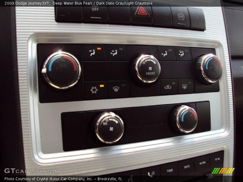 Deep Water Blue Pearl / Dark Slate Gray/Light Graystone 2009 Dodge Journey SXT