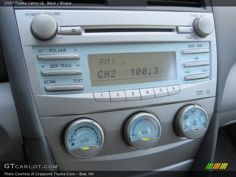 Black / Bisque 2007 Toyota Camry LE