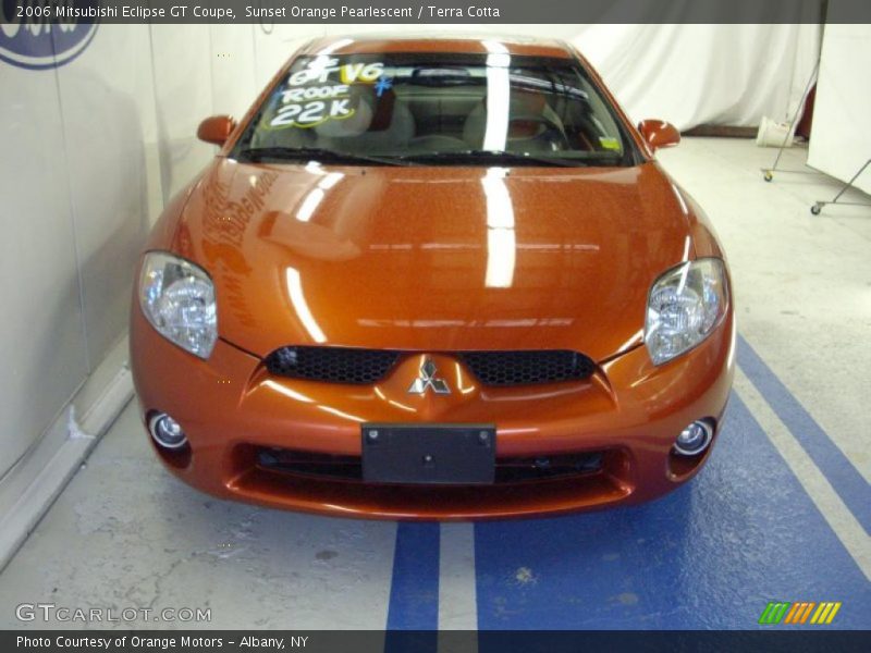 Sunset Orange Pearlescent / Terra Cotta 2006 Mitsubishi Eclipse GT Coupe