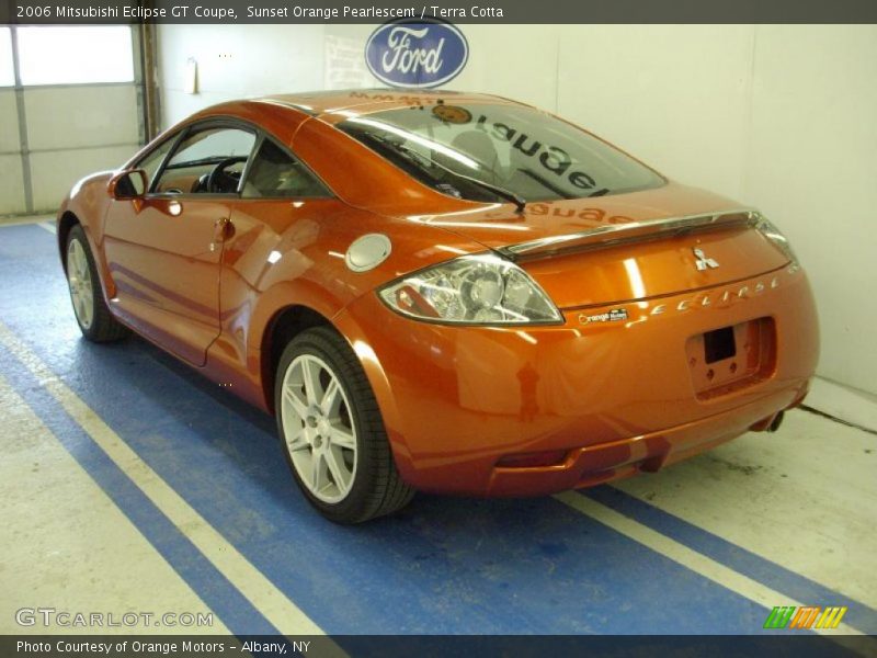 Sunset Orange Pearlescent / Terra Cotta 2006 Mitsubishi Eclipse GT Coupe