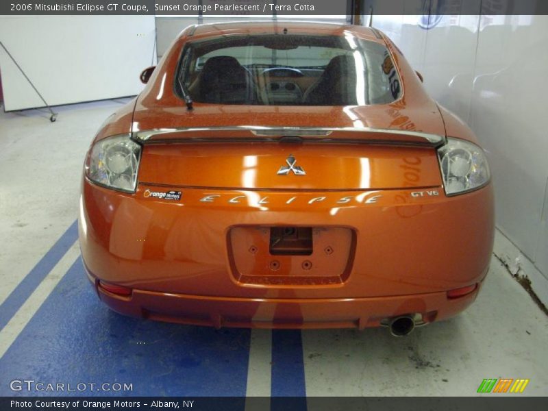 Sunset Orange Pearlescent / Terra Cotta 2006 Mitsubishi Eclipse GT Coupe