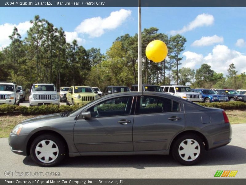 Titanium Pearl / Petrol Gray 2004 Mitsubishi Galant ES