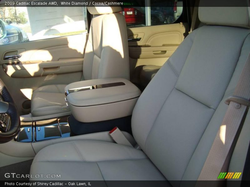 White Diamond / Cocoa/Cashmere 2009 Cadillac Escalade AWD