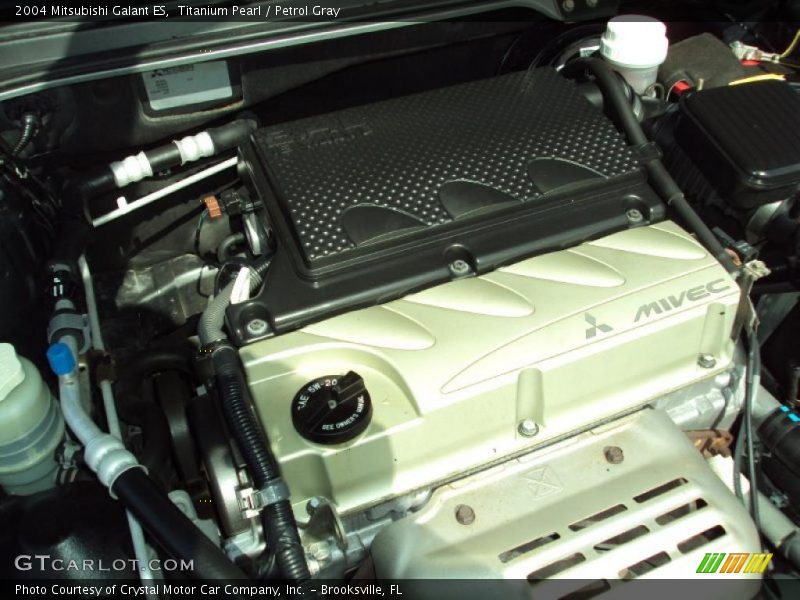 Titanium Pearl / Petrol Gray 2004 Mitsubishi Galant ES