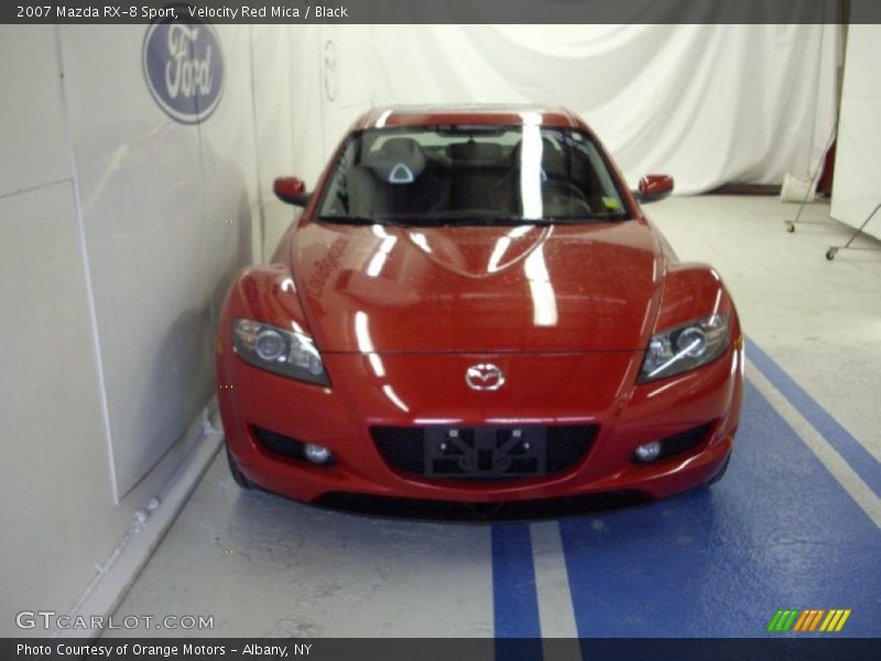 Velocity Red Mica / Black 2007 Mazda RX-8 Sport