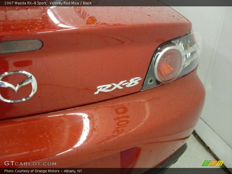 Velocity Red Mica / Black 2007 Mazda RX-8 Sport