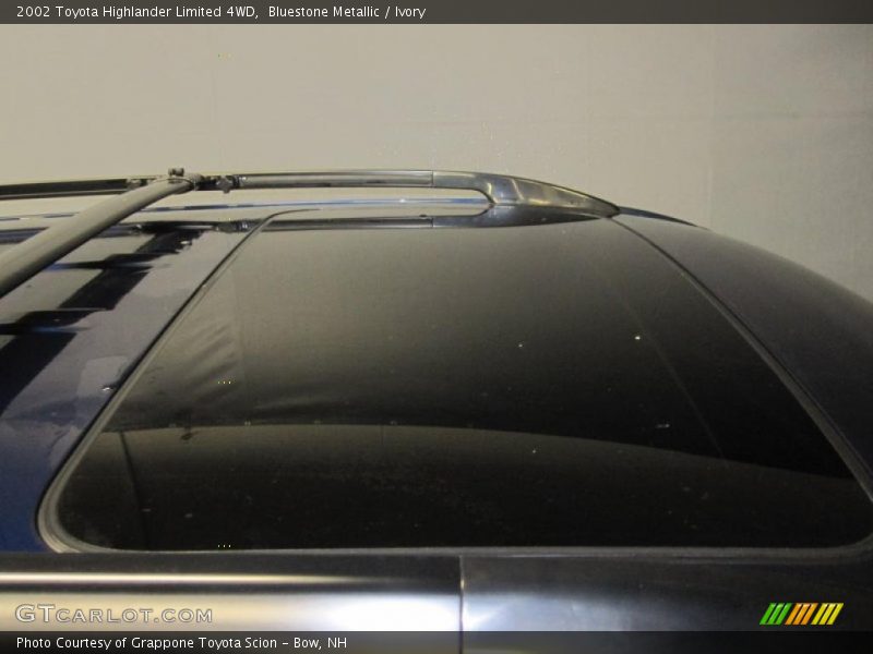 Bluestone Metallic / Ivory 2002 Toyota Highlander Limited 4WD