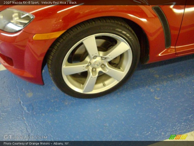 Velocity Red Mica / Black 2007 Mazda RX-8 Sport