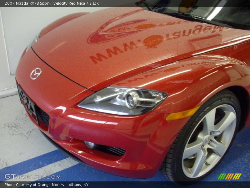 Velocity Red Mica / Black 2007 Mazda RX-8 Sport