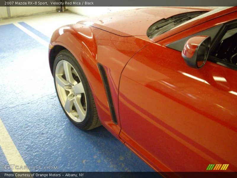 Velocity Red Mica / Black 2007 Mazda RX-8 Sport