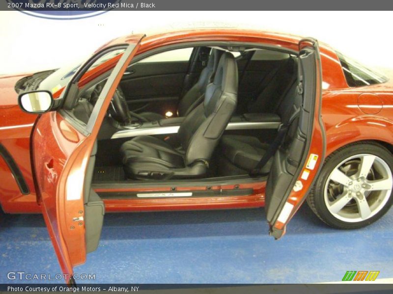 Velocity Red Mica / Black 2007 Mazda RX-8 Sport