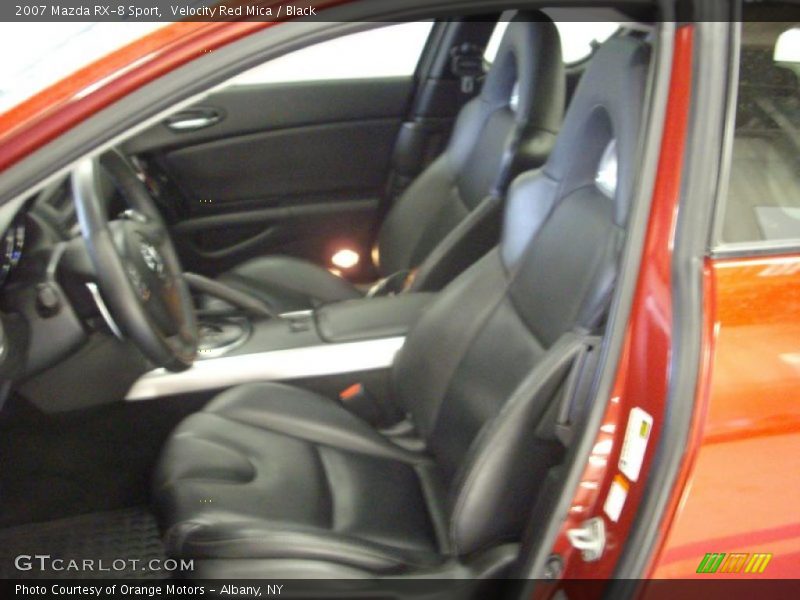 Velocity Red Mica / Black 2007 Mazda RX-8 Sport