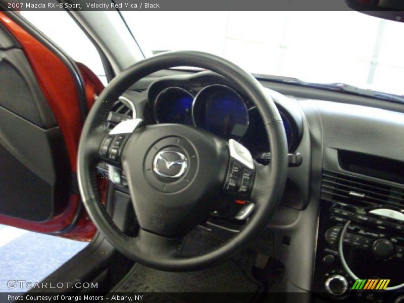 Velocity Red Mica / Black 2007 Mazda RX-8 Sport