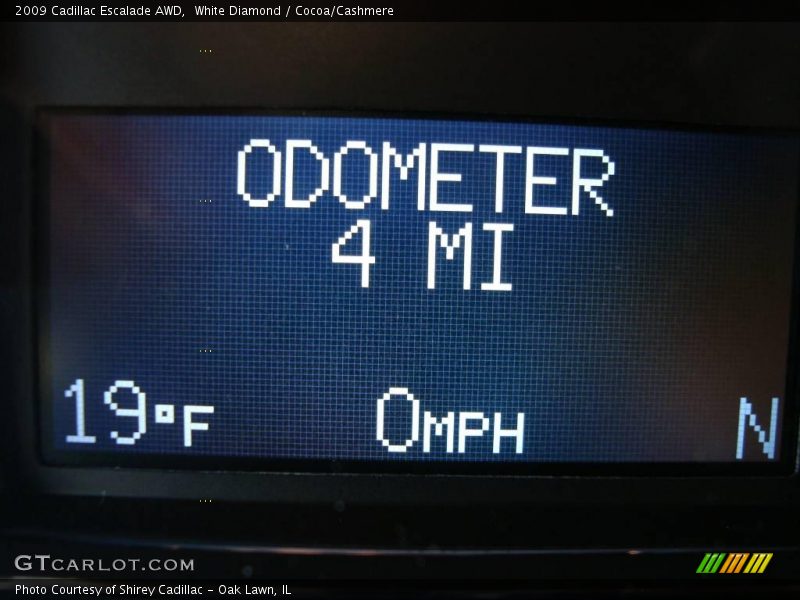 White Diamond / Cocoa/Cashmere 2009 Cadillac Escalade AWD