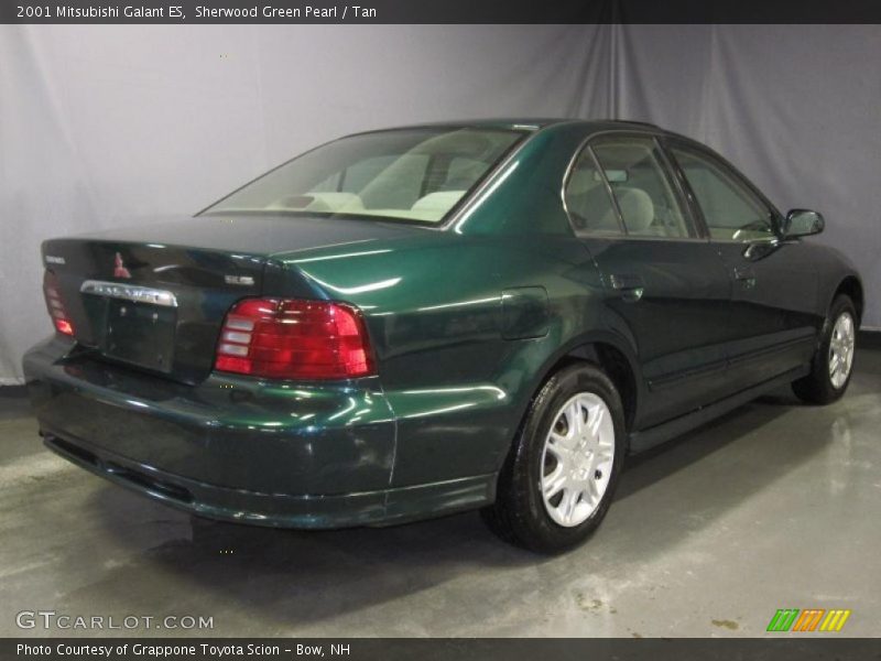 Sherwood Green Pearl / Tan 2001 Mitsubishi Galant ES