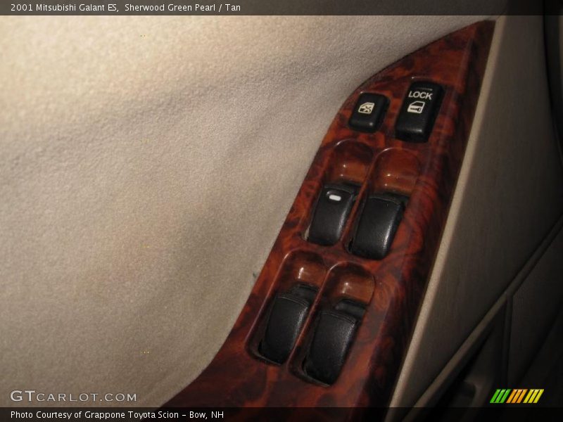 Sherwood Green Pearl / Tan 2001 Mitsubishi Galant ES