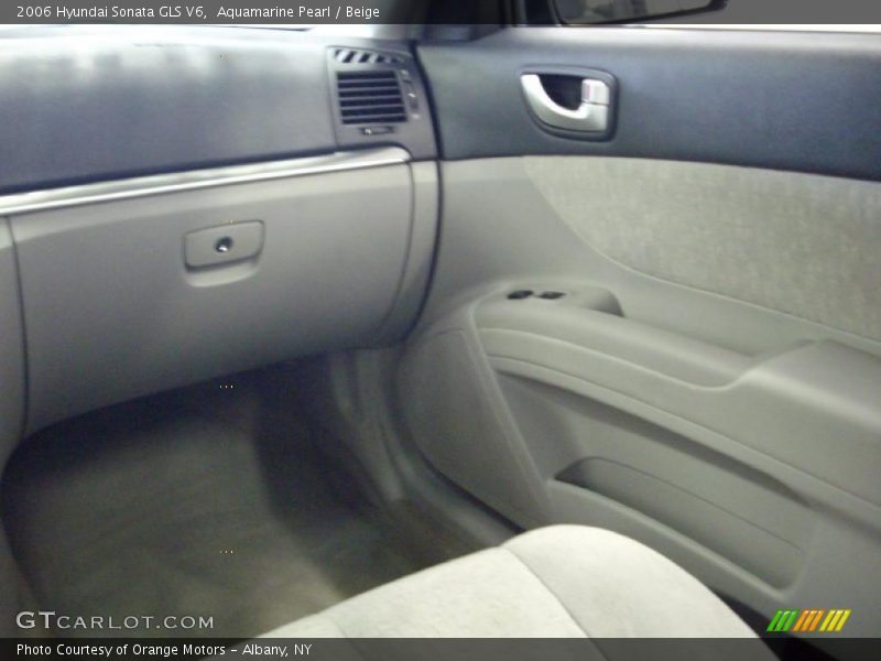 Aquamarine Pearl / Beige 2006 Hyundai Sonata GLS V6