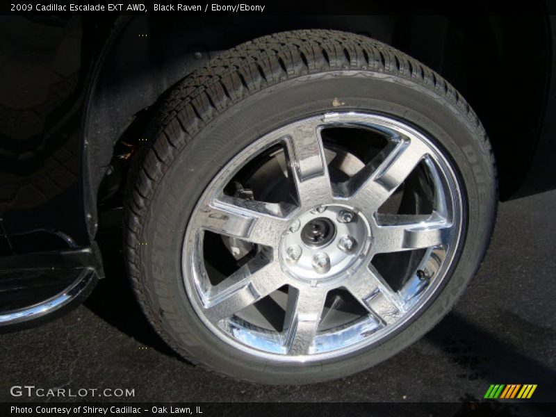 Black Raven / Ebony/Ebony 2009 Cadillac Escalade EXT AWD