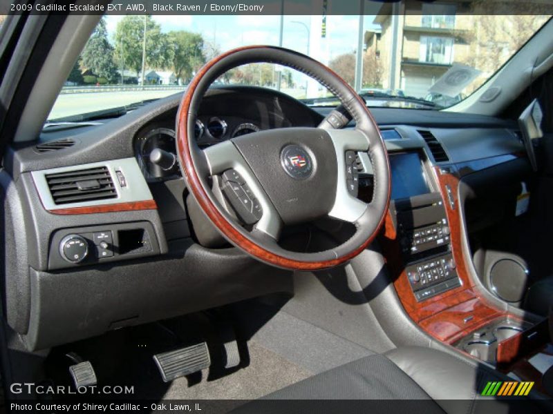 Black Raven / Ebony/Ebony 2009 Cadillac Escalade EXT AWD