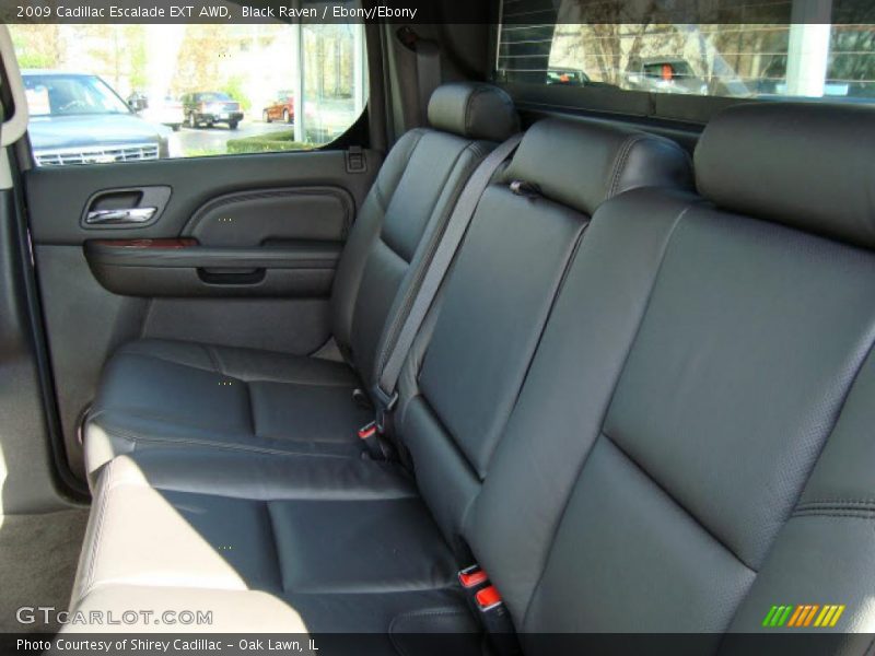 Black Raven / Ebony/Ebony 2009 Cadillac Escalade EXT AWD