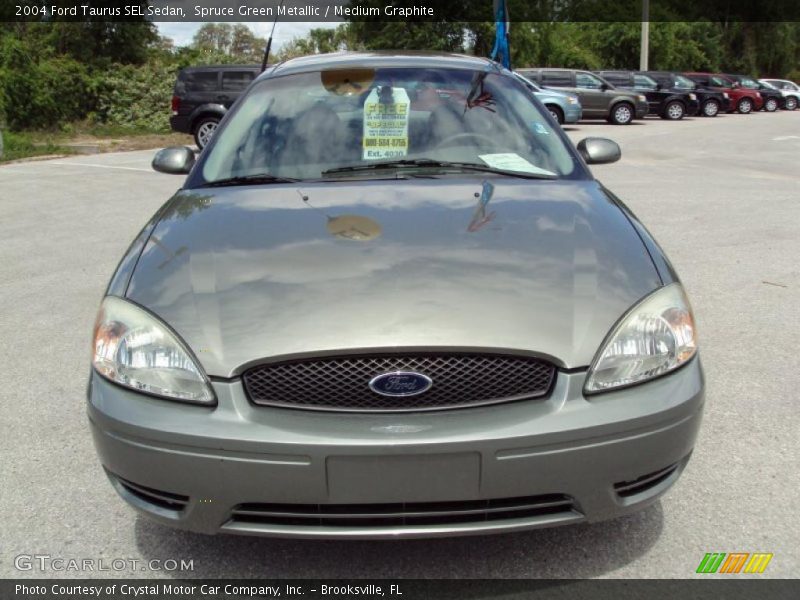 Spruce Green Metallic / Medium Graphite 2004 Ford Taurus SEL Sedan