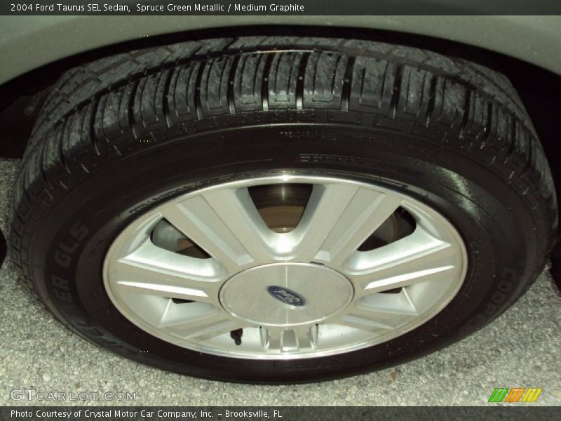 Spruce Green Metallic / Medium Graphite 2004 Ford Taurus SEL Sedan