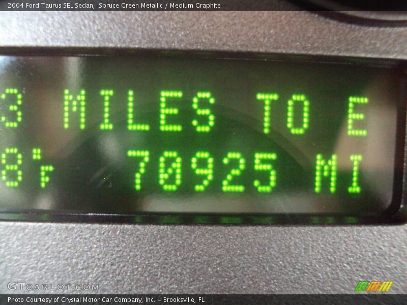 Spruce Green Metallic / Medium Graphite 2004 Ford Taurus SEL Sedan