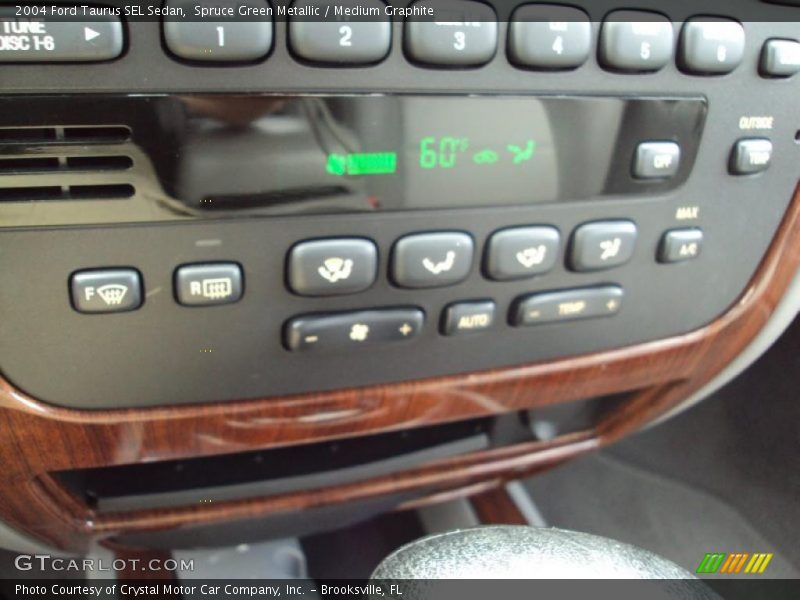 Spruce Green Metallic / Medium Graphite 2004 Ford Taurus SEL Sedan