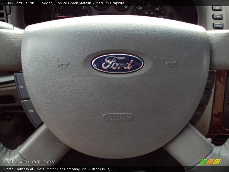 Spruce Green Metallic / Medium Graphite 2004 Ford Taurus SEL Sedan