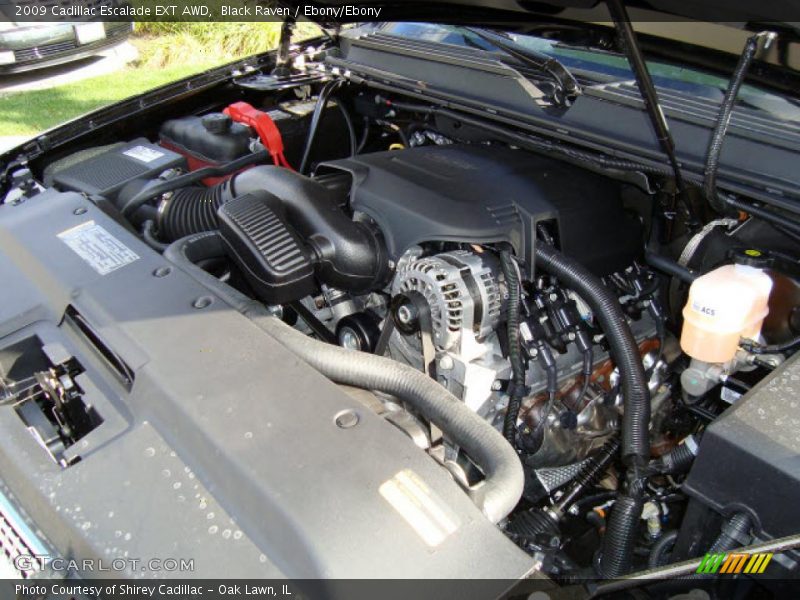 Black Raven / Ebony/Ebony 2009 Cadillac Escalade EXT AWD