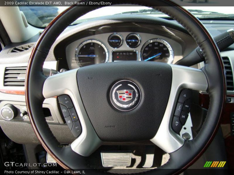 Black Raven / Ebony/Ebony 2009 Cadillac Escalade EXT AWD