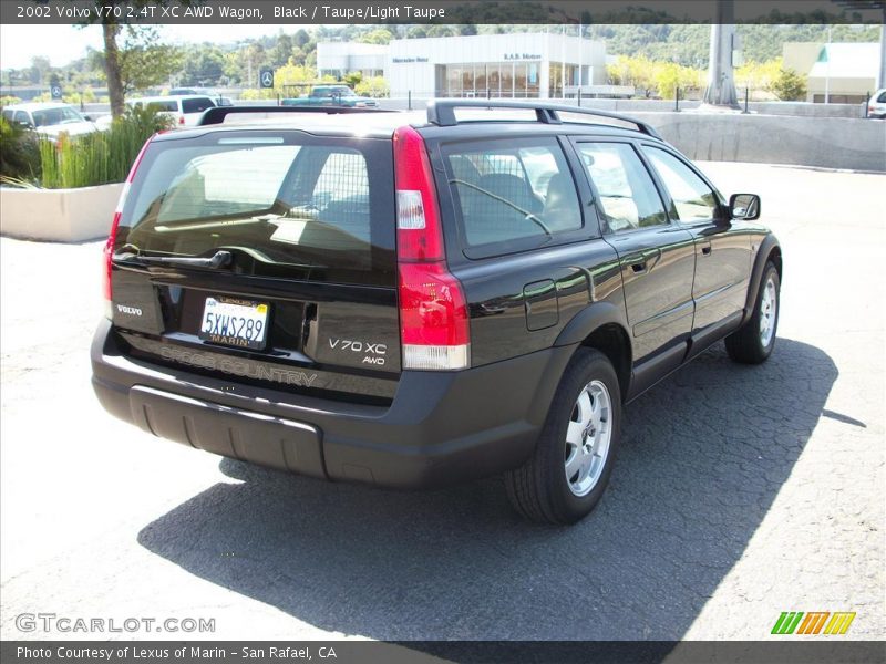 Black / Taupe/Light Taupe 2002 Volvo V70 2.4T XC AWD Wagon
