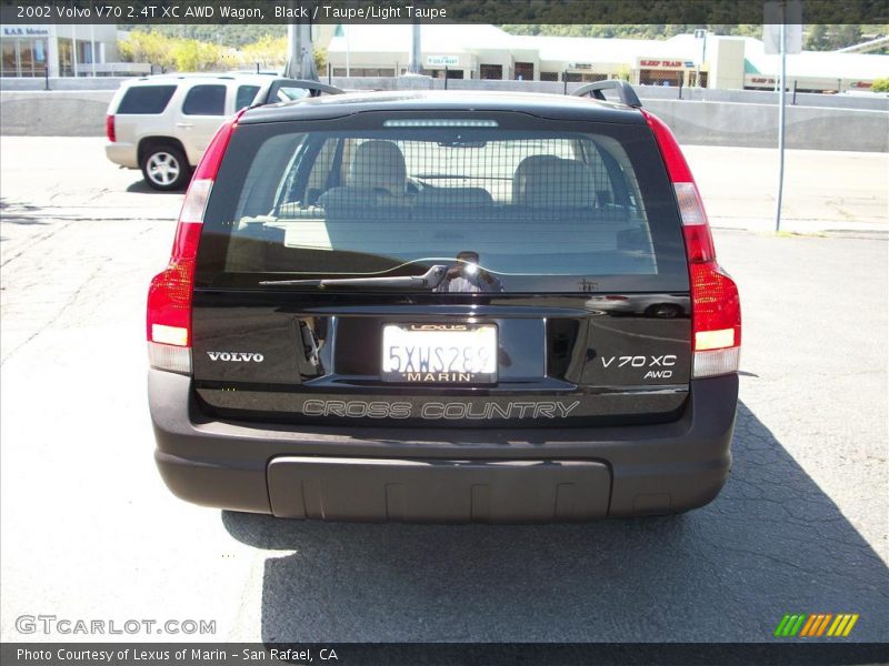 Black / Taupe/Light Taupe 2002 Volvo V70 2.4T XC AWD Wagon
