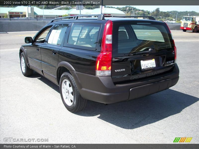 Black / Taupe/Light Taupe 2002 Volvo V70 2.4T XC AWD Wagon