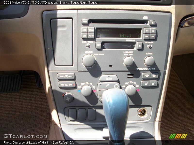 Black / Taupe/Light Taupe 2002 Volvo V70 2.4T XC AWD Wagon
