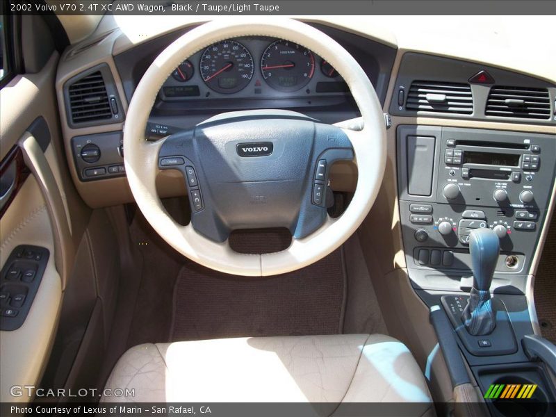 Black / Taupe/Light Taupe 2002 Volvo V70 2.4T XC AWD Wagon