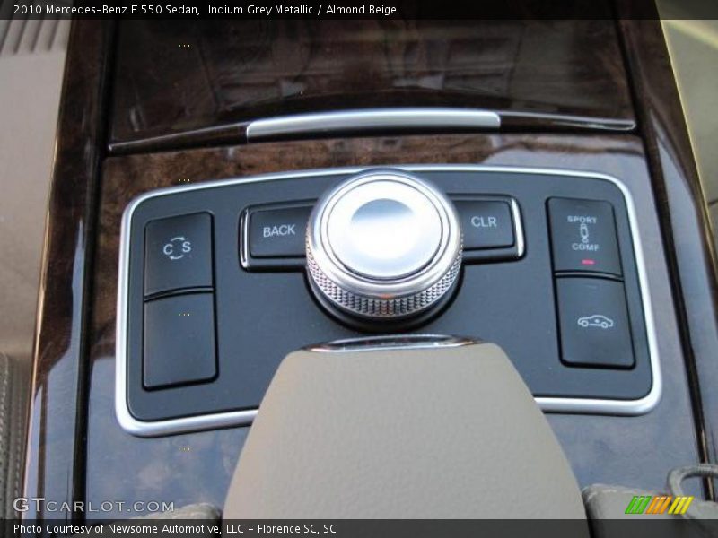Indium Grey Metallic / Almond Beige 2010 Mercedes-Benz E 550 Sedan