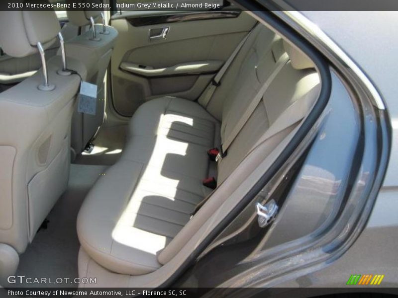 Indium Grey Metallic / Almond Beige 2010 Mercedes-Benz E 550 Sedan