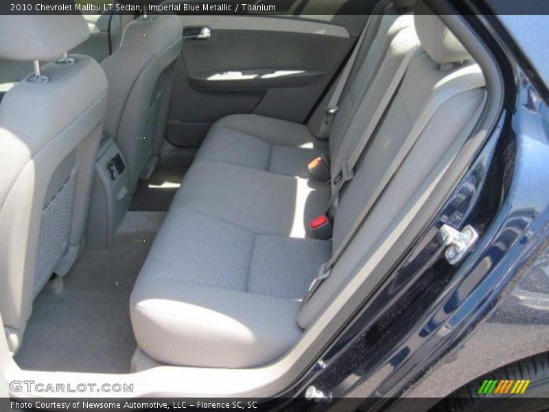 Imperial Blue Metallic / Titanium 2010 Chevrolet Malibu LT Sedan