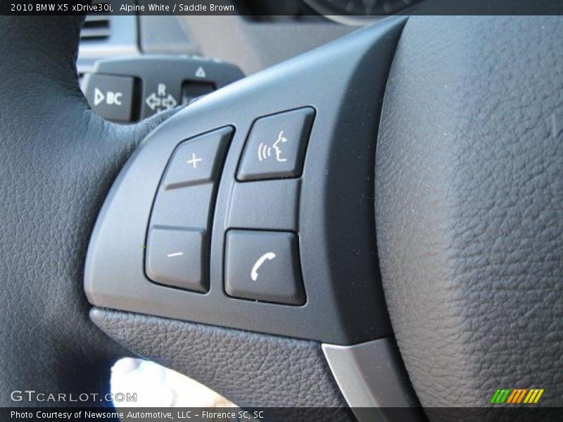 Alpine White / Saddle Brown 2010 BMW X5 xDrive30i