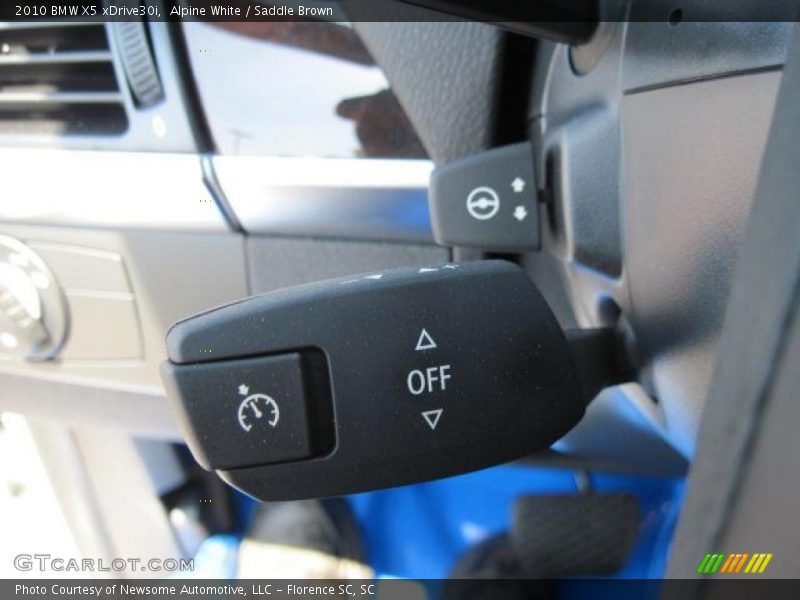 Alpine White / Saddle Brown 2010 BMW X5 xDrive30i