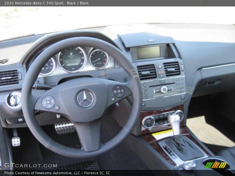 Black / Black 2010 Mercedes-Benz C 300 Sport