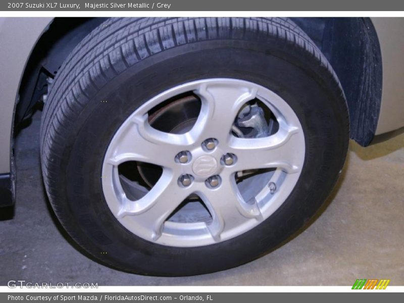 Majestic Silver Metallic / Grey 2007 Suzuki XL7 Luxury