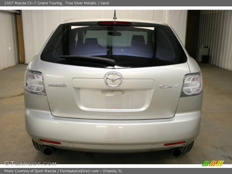 True Silver Metallic / Sand 2007 Mazda CX-7 Grand Touring