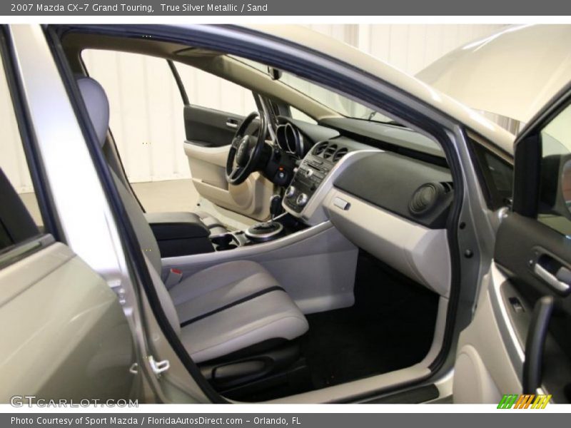 True Silver Metallic / Sand 2007 Mazda CX-7 Grand Touring